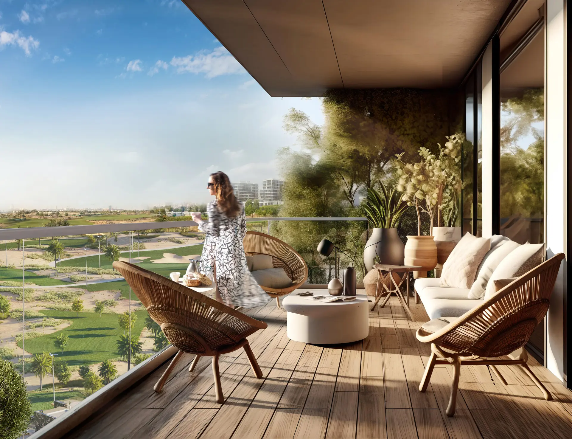 Golf Greens incarne le luxe et l'élégance à Damac Hills – Appartement Dubai (8/12)