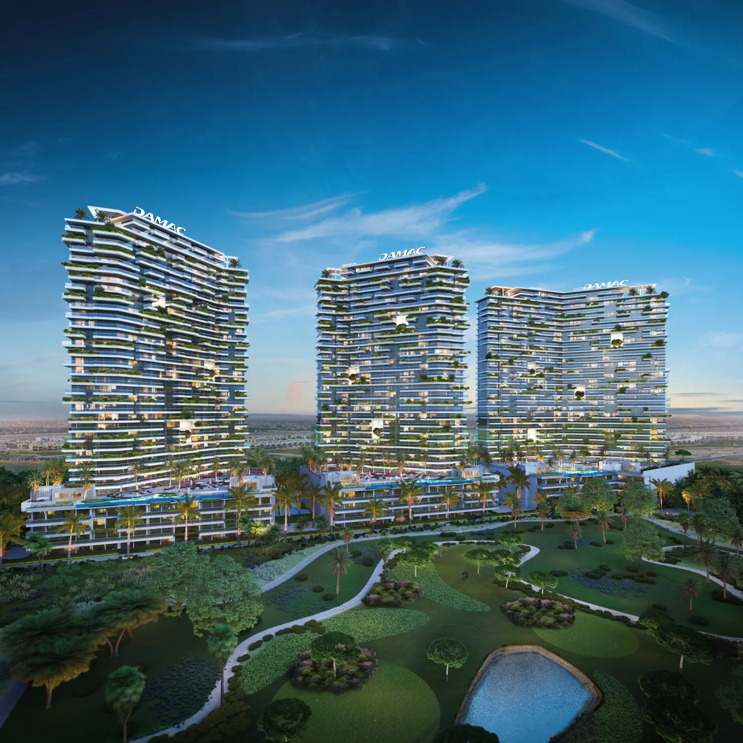 Golf Greens incarne le luxe et l'élégance à Damac Hills – Appartement Dubai (10/12)