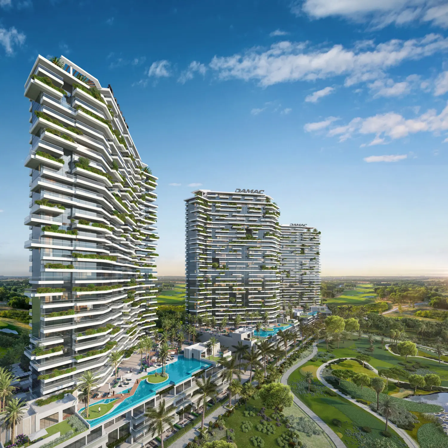 Golf Greens incarne le luxe et l'élégance à Damac Hills – Appartement Dubai (11/12)