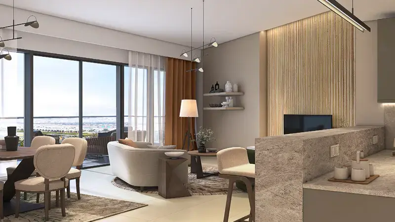 1 Chambre | Vue Complète sur le Parcours de Golf | Emplacement de Premier Choix – Appartement Dubai (2/5)