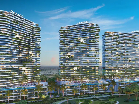 Vue complète du golf dans la chambre à coucher Appartement Dubai 5 - Dubai Immobilier 58161 10749 - Immobilier Dubai