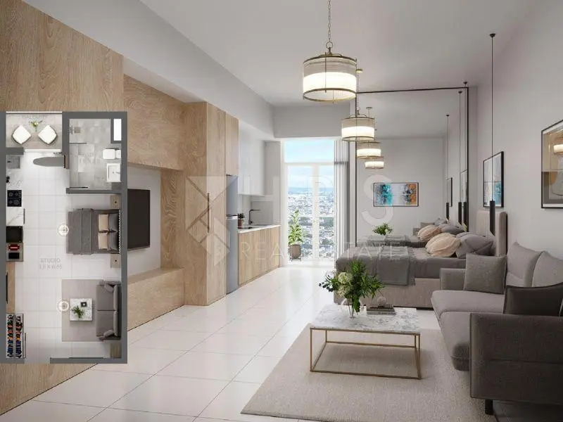 Meilleur prix Studio Pool & Park View - 1% paiement 54 mois – Appartement Dubai (2/11)