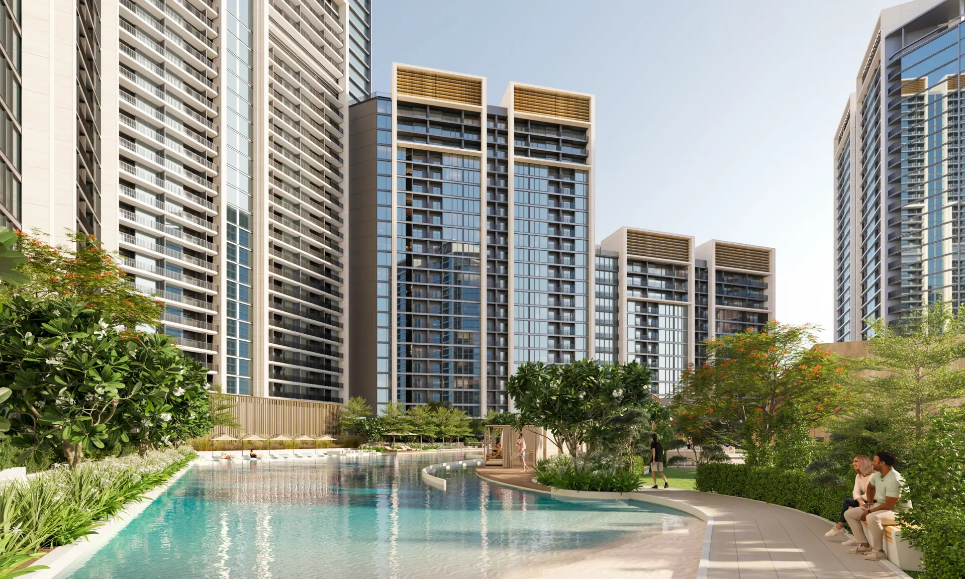 Découvrez le somptueux Sobha Orbis, une adresse de prestige à Motor City. Appartement Motor City (3/10)