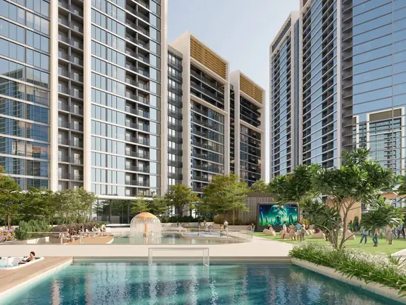 Découvrez le somptueux Sobha Orbis, une adresse de prestige à Motor City. Appartement Motor City (1/10)