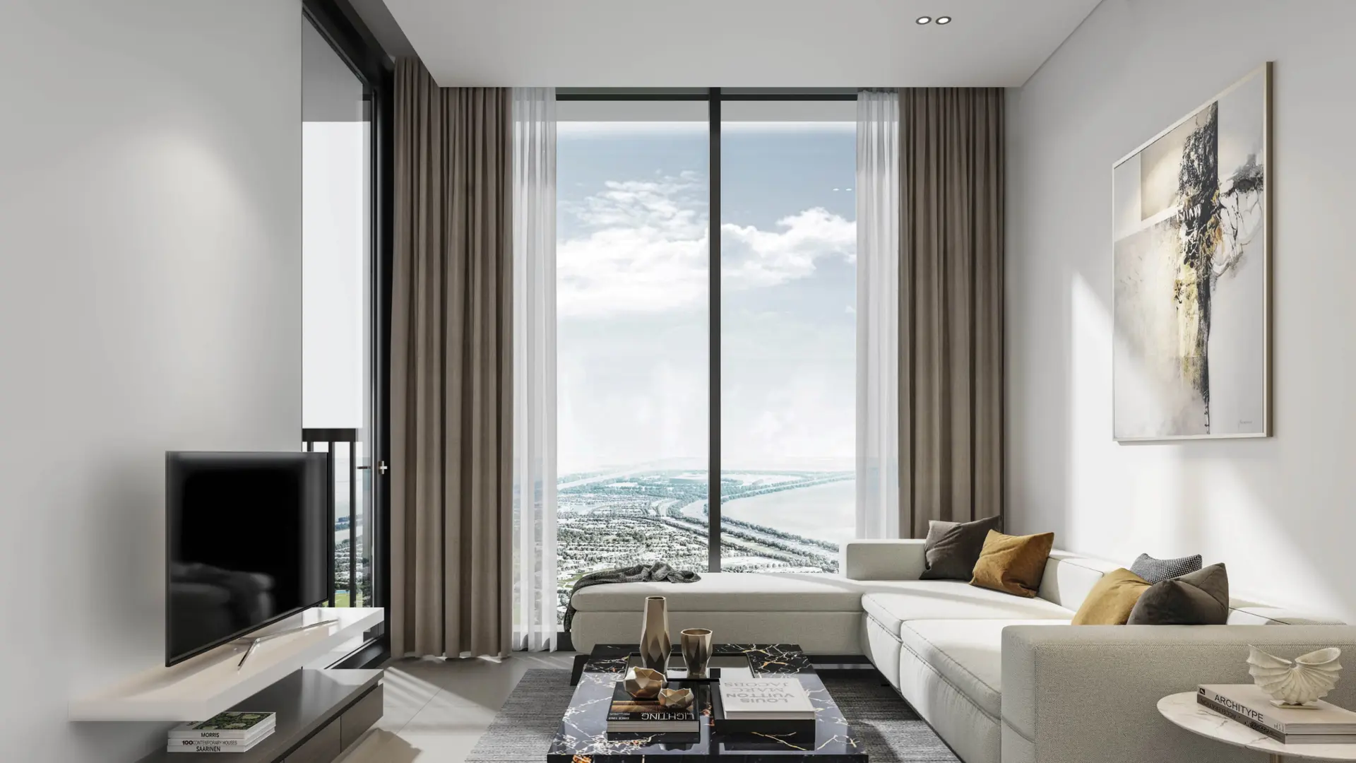 Découvrez le somptueux Sobha Orbis, une adresse de prestige à Motor City. Appartement Motor City (5/10)