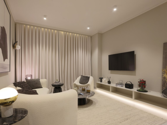 60545 1bed LIVING ROOM3 - Immobilier Dubai