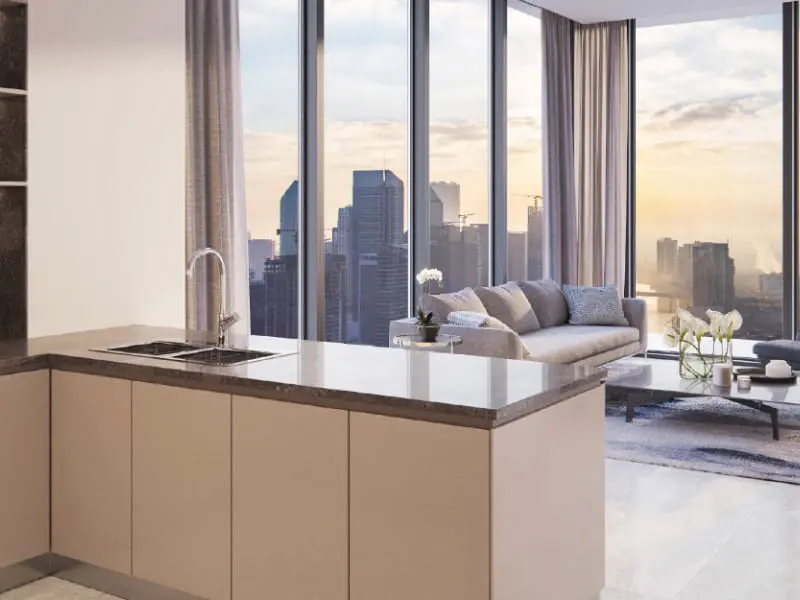 Appartement 1 chambre avec vue sur le canal dans le bâtiment le plus luxueux de Peninsula – Appartement Dubai (6/15)