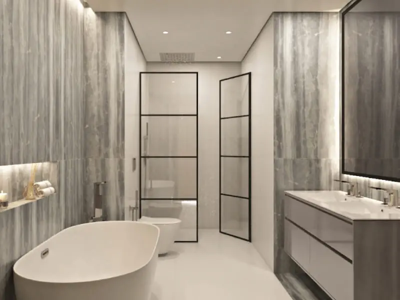 Appartement 1 chambre avec vue sur le canal dans le bâtiment le plus luxueux de Peninsula – Appartement Dubai (12/15)