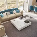 Étage élevé et vue sur le parcours de golf – Appartement Dubai (1/7)
