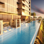 1 chambre avec vue partielle sur MBR | Emplacement de choix Appartement 6 - Dubai Immobilier 65812 2.RUYA 35Regalia 20MainPool 008 InfinityEdge - Immobilier Dubai
