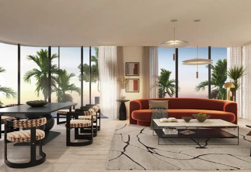 2 chambres avec vue complète sur Palm Jumeirah – Appartement Dubai (5/8)