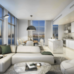 2 chambres avec vue complète sur Palm Jumeirah Appartement 7 - Dubai Immobilier 65827 Seapoint Int Living Room 3 - Immobilier Dubai