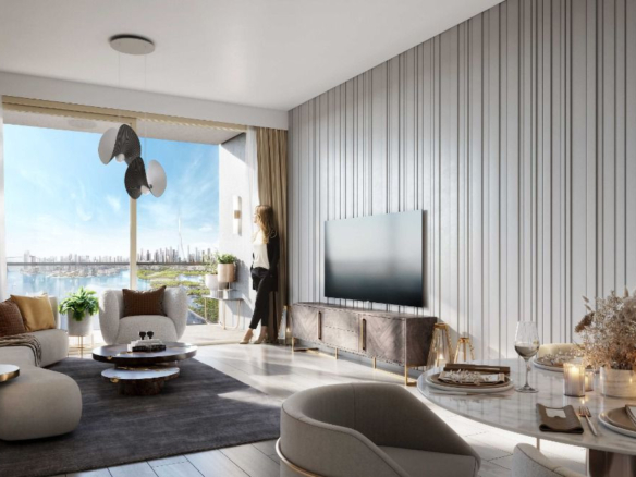 Meilleure vue / Vue sur le Creek MBR City / Plus grand agencement Appartement 6 - Dubai Immobilier 66828 IMG 20240814 WA0036 - Immobilier Dubai