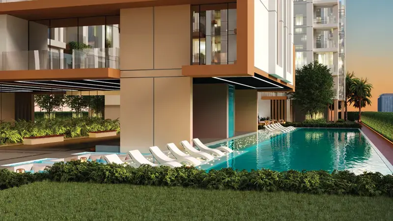 66952-9213 Vue sur la piscine | Étage élevé | Plan de paiement après remise possible – Appartement Dubai (8/12)