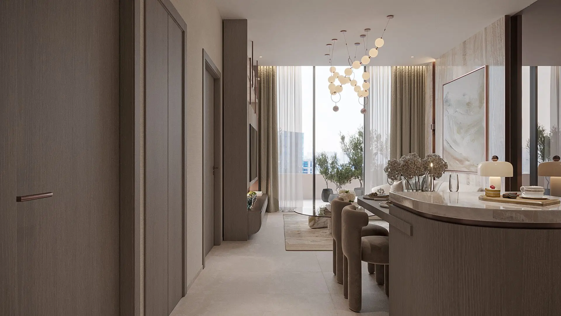 Découvrez One Sky Park, le projet prestigieux signé Iman Developper, au cœur de Jumeirah Village Circle à Dubaï. Appartement 