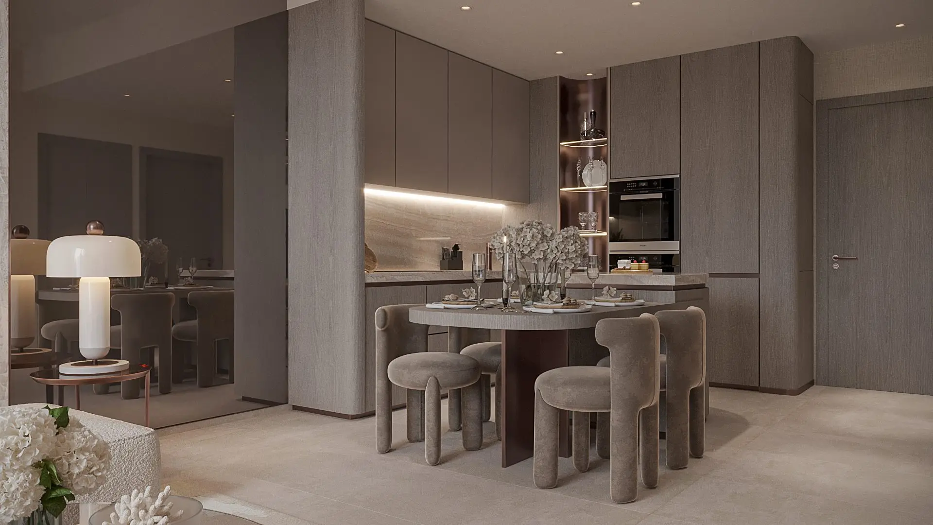 Découvrez One Sky Park, le projet prestigieux signé Iman Developper, au cœur de Jumeirah Village Circle à Dubaï. Appartement 
