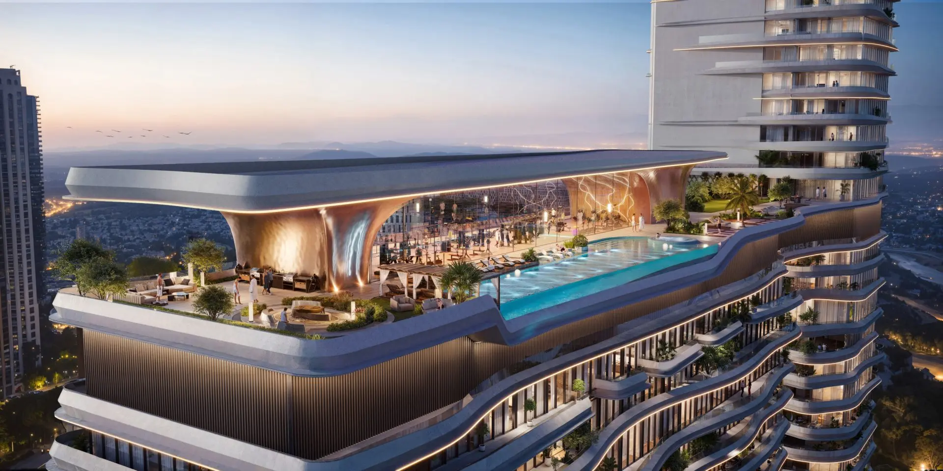 Découvrez One Sky Park, le projet prestigieux signé Iman Developper, au cœur de Jumeirah Village Circle à Dubaï. Appartement 