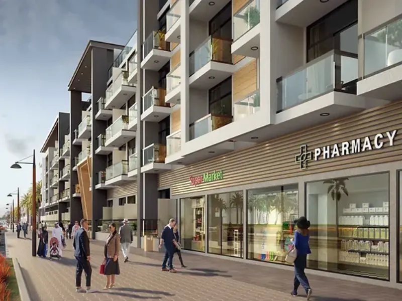 Après remise | Étage bas | Vue sur la rue – Appartement Dubai (8/10)