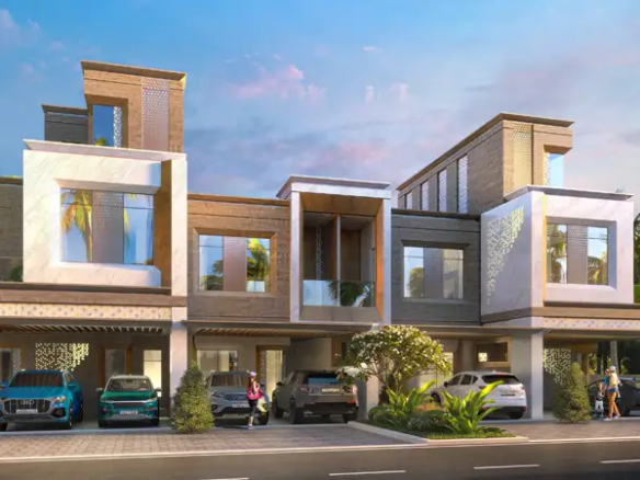 Première rangée avec un accès direct à la lagune. Pavillon Dubai 3 - Dubai Immobilier 82166 8284 - Immobilier Dubai