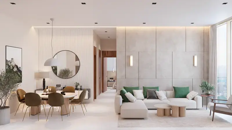 VENDEUR MOTIVÉ | CUISINE FERMÉE | VUE SUR LA PISCINE – Appartement Dubai (3/12)