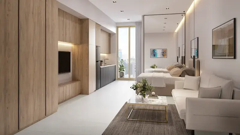 VENDEUR MOTIVÉ | CUISINE FERMÉE | VUE SUR LA PISCINE – Appartement Dubai (6/12)