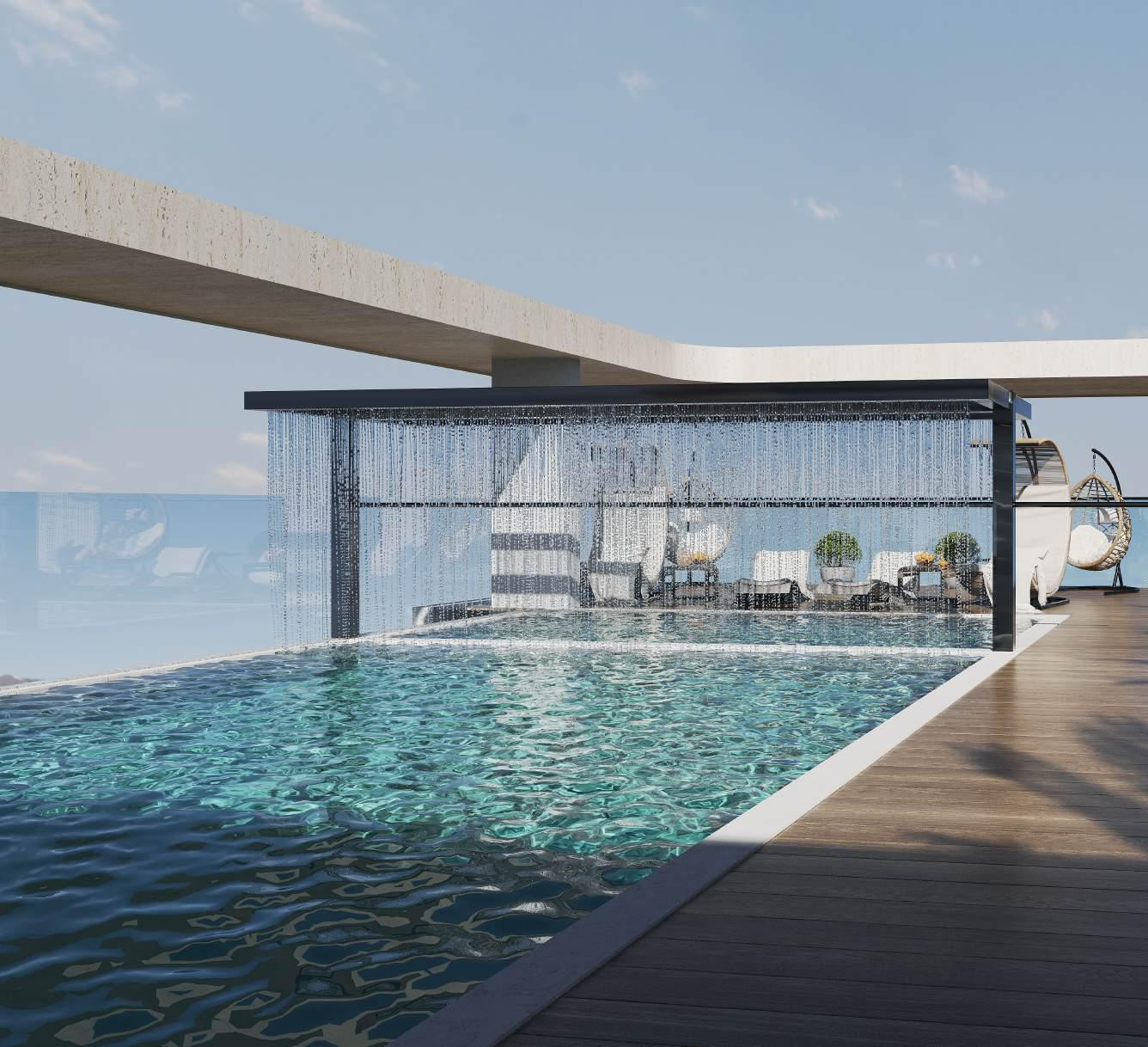 Celeste Heights Infinity pool - Immobilier Dubai