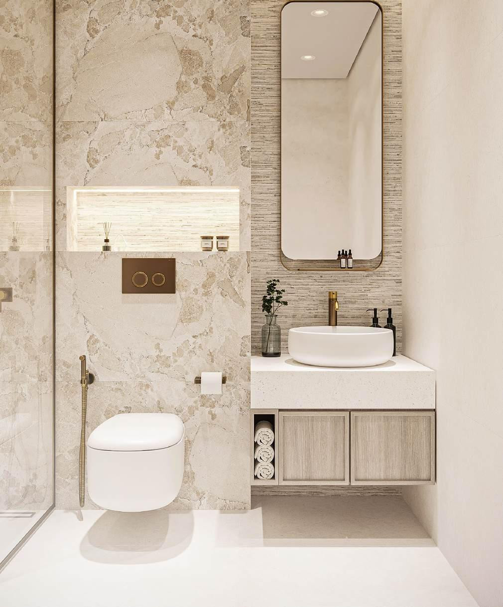 Celeste Heights bathroom - Immobilier Dubai