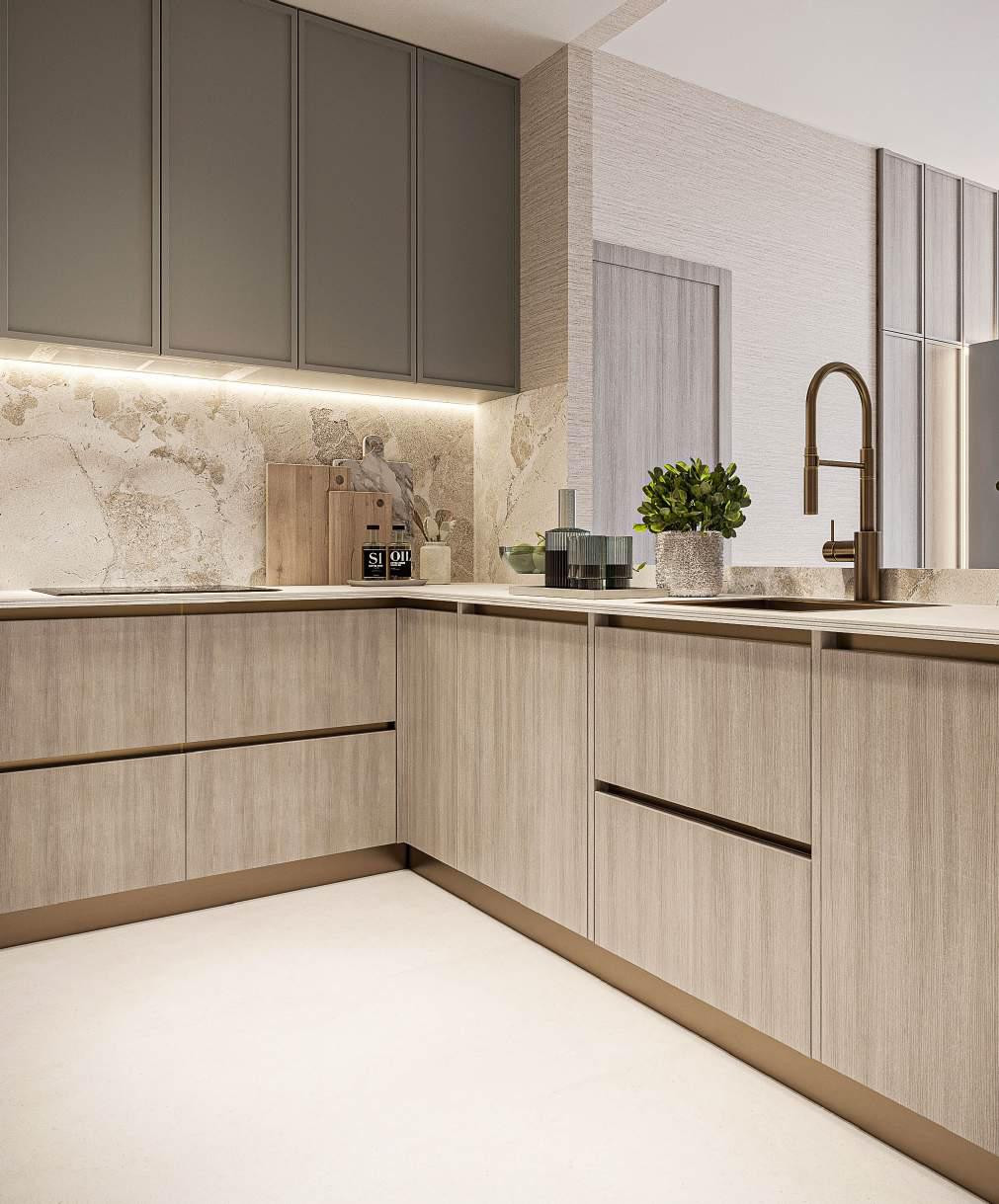 Celeste Heights kitchen - Immobilier Dubai