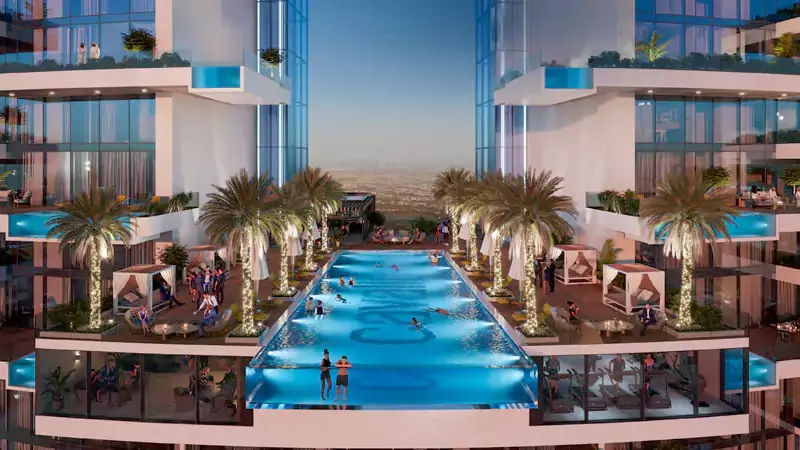 86827-5848 ÉTAGE ÉLEVÉ | VUE MER PREMIUM | 2 CHAMBRES AVEC PISCINE PRIVÉE – Appartement Dubai (2/10)