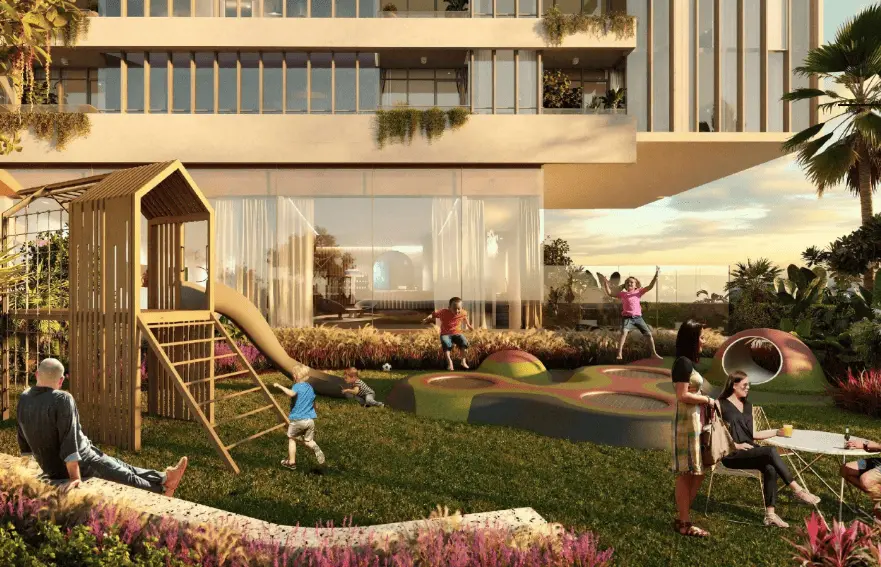 VIE MODERNE | VUE SUR LE PAYSAGE DE DSO | ÉTAGE INTERMÉDIAIRE – Appartement Dubai (9/10)