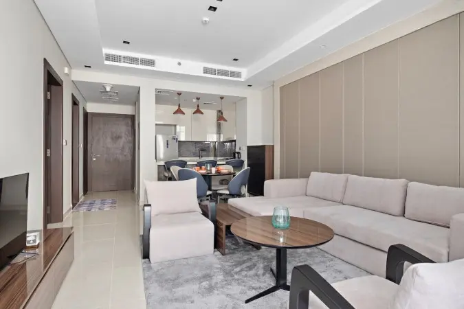 ÉTAGE ÉLEVÉ | ENTIÈREMENT MEUBLÉ | VOT | VUE SUR BUSINESS BAY – Appartement Dubai (3/19)