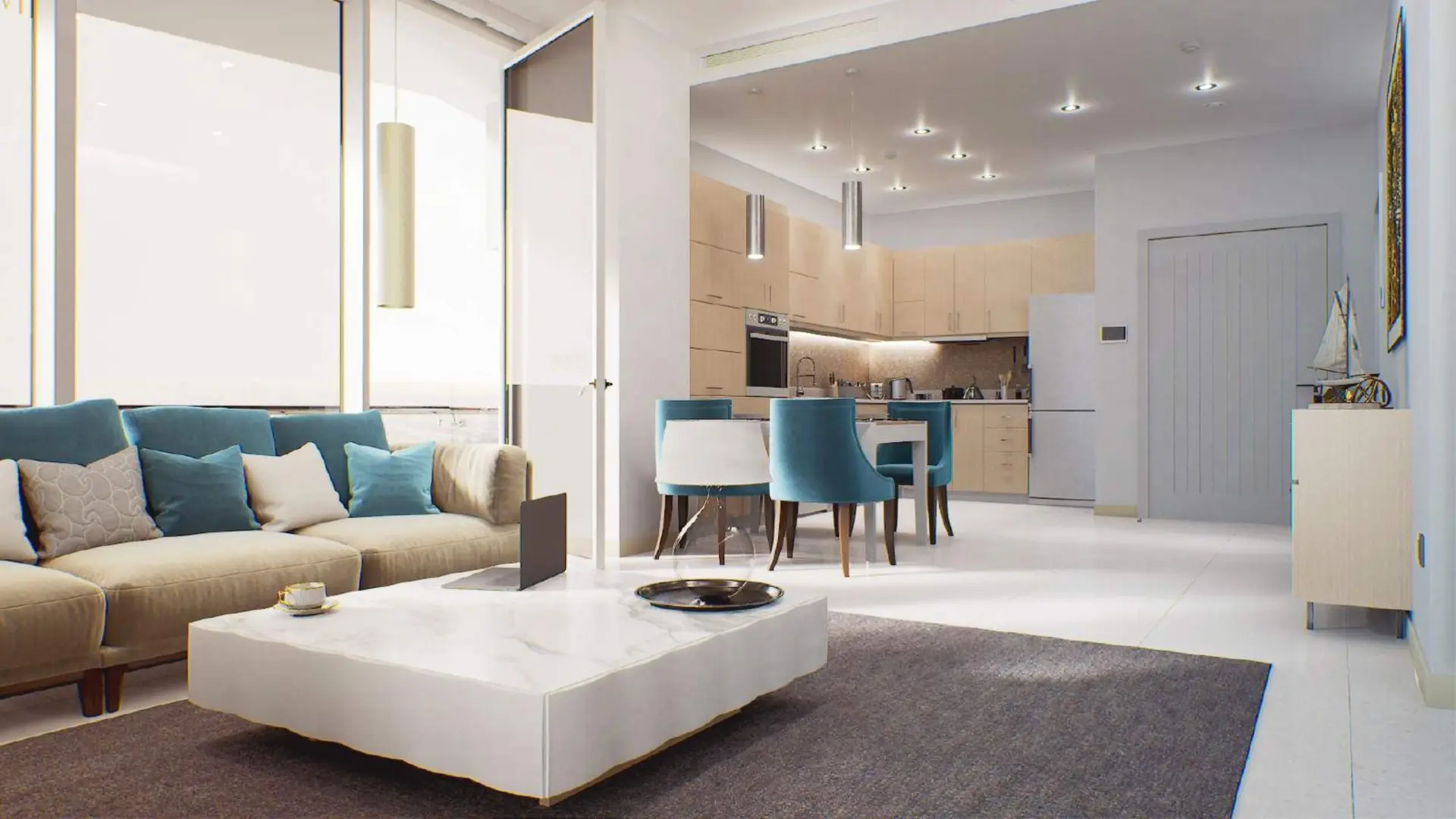 VENDEUR | SECONDAIRE | VUE SUR LE GOLF – Appartement Dubai (3/13)