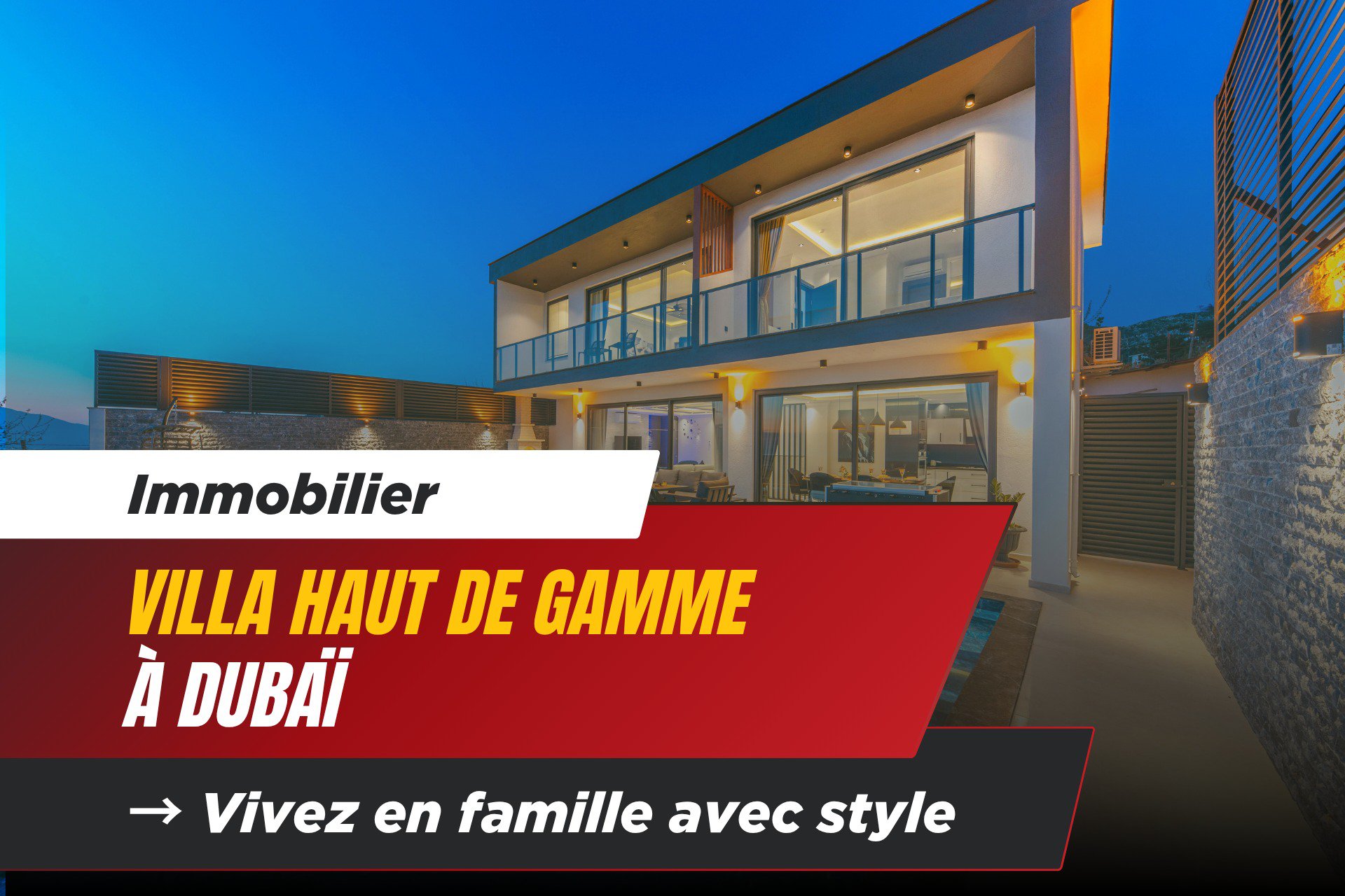 Villas Haut de Gamme à Dubaï : Vivez en Famille Avec Style 1 - Dubai Immobilier Villas Haut de Gamme à Dubaï : Vivez en Famille Avec Style cover