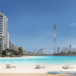 VUE SUR LE LAGON | ÉTAGE ÉLEVÉ | NON MEUBLÉ Appartement Dubai 8 - Dubai Immobilier 90533 5 - Immobilier Dubai