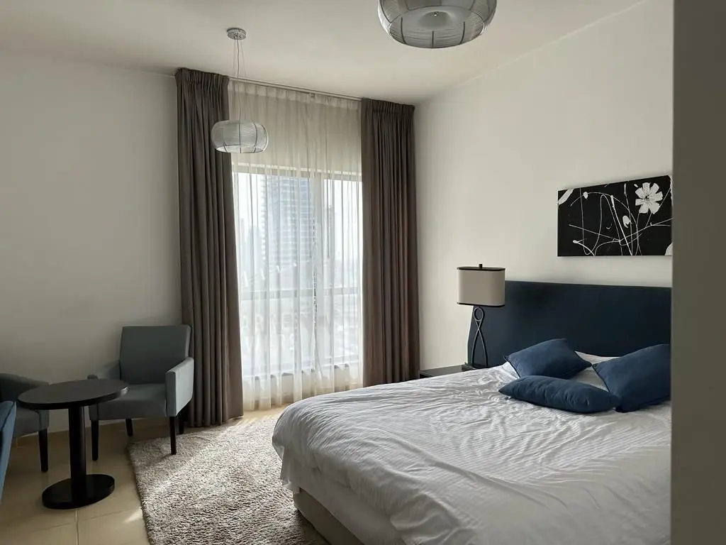 Vue marina | Étage élevé | Meublé | Grande surface – Appartement Dubai (11/13)