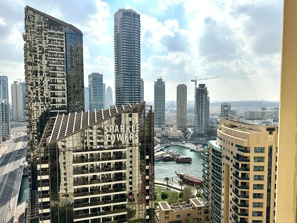 Vue marina | Étage élevé | Meublé | Grande surface – Appartement Dubai (13/13)