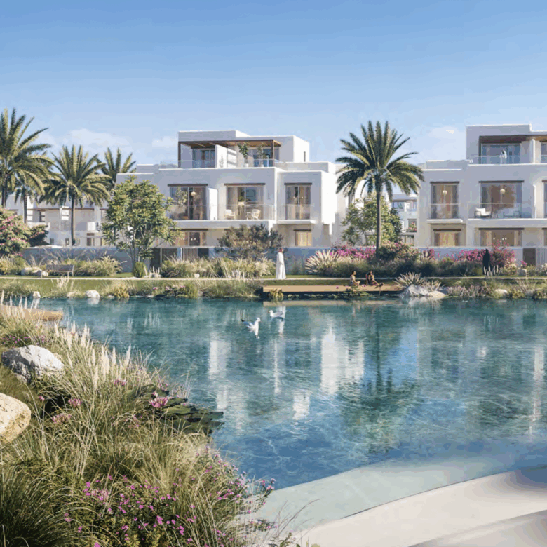 Vue sur lagon | Villa jumelée 4 chambres Villa Dubai 9 - Dubai Immobilier 94619 Screenshot 2025 06 19 at 6.21.46 PM 1 - Immobilier Dubai