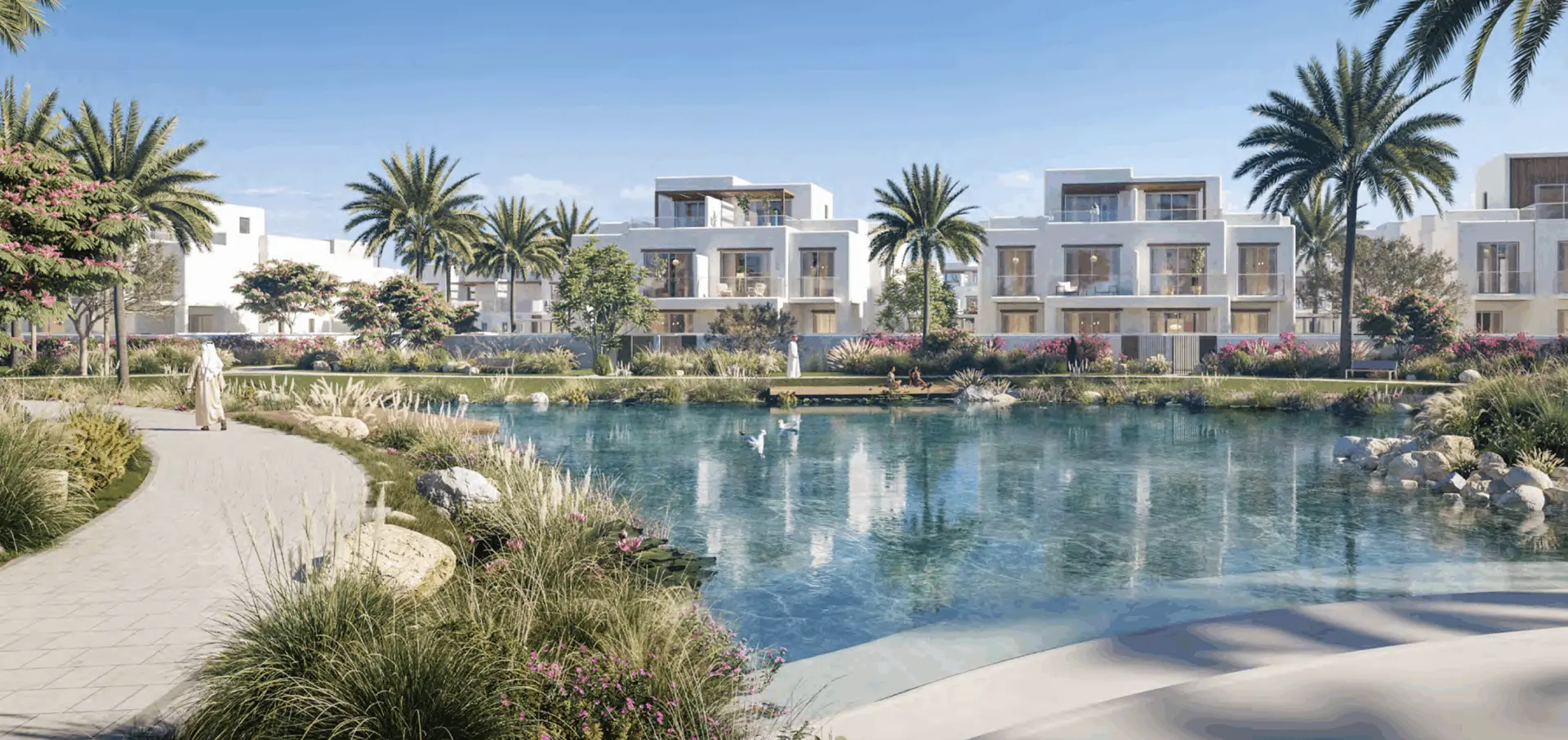 Vue sur lagon | Villa jumelée 4 chambres – Villa Dubai (1/9)