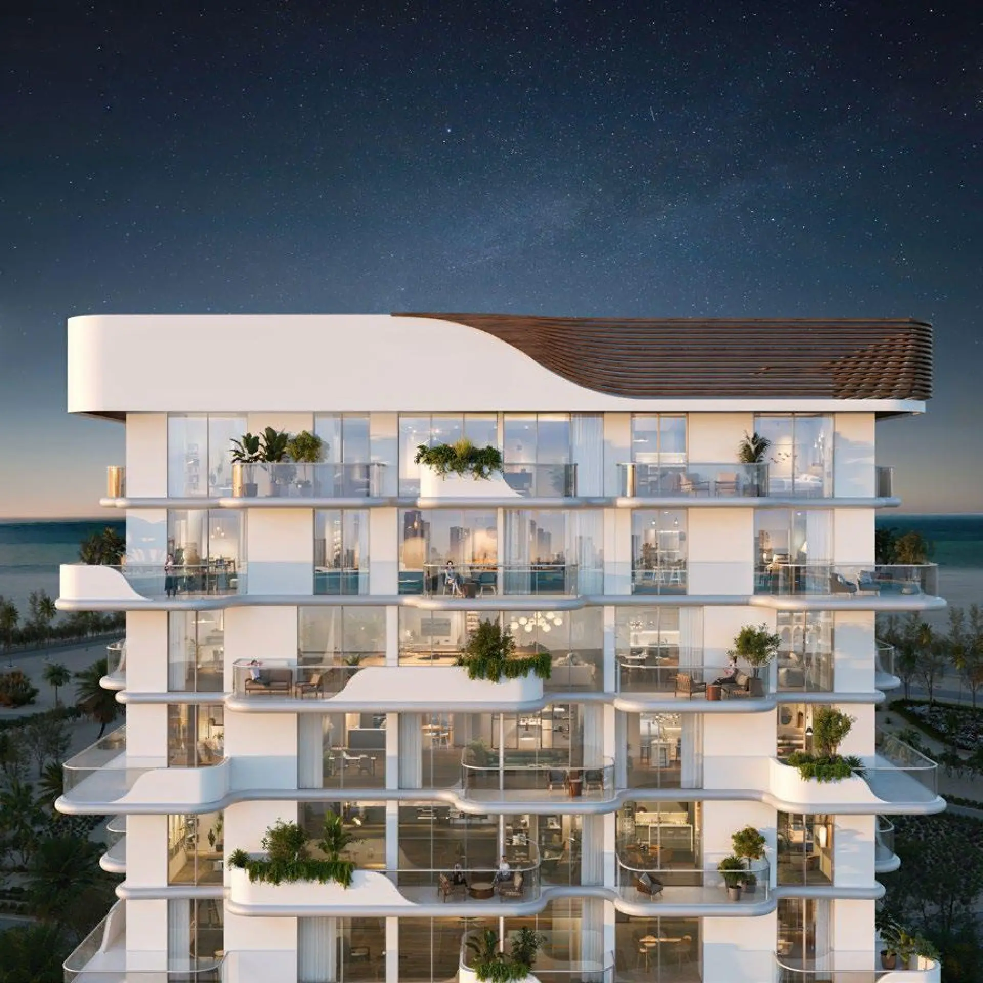 🌊 Coral Isle Residences par Grovy 🌊 Coral Isle Residences par Grovy – Appartement Dubai Islands (1/17)