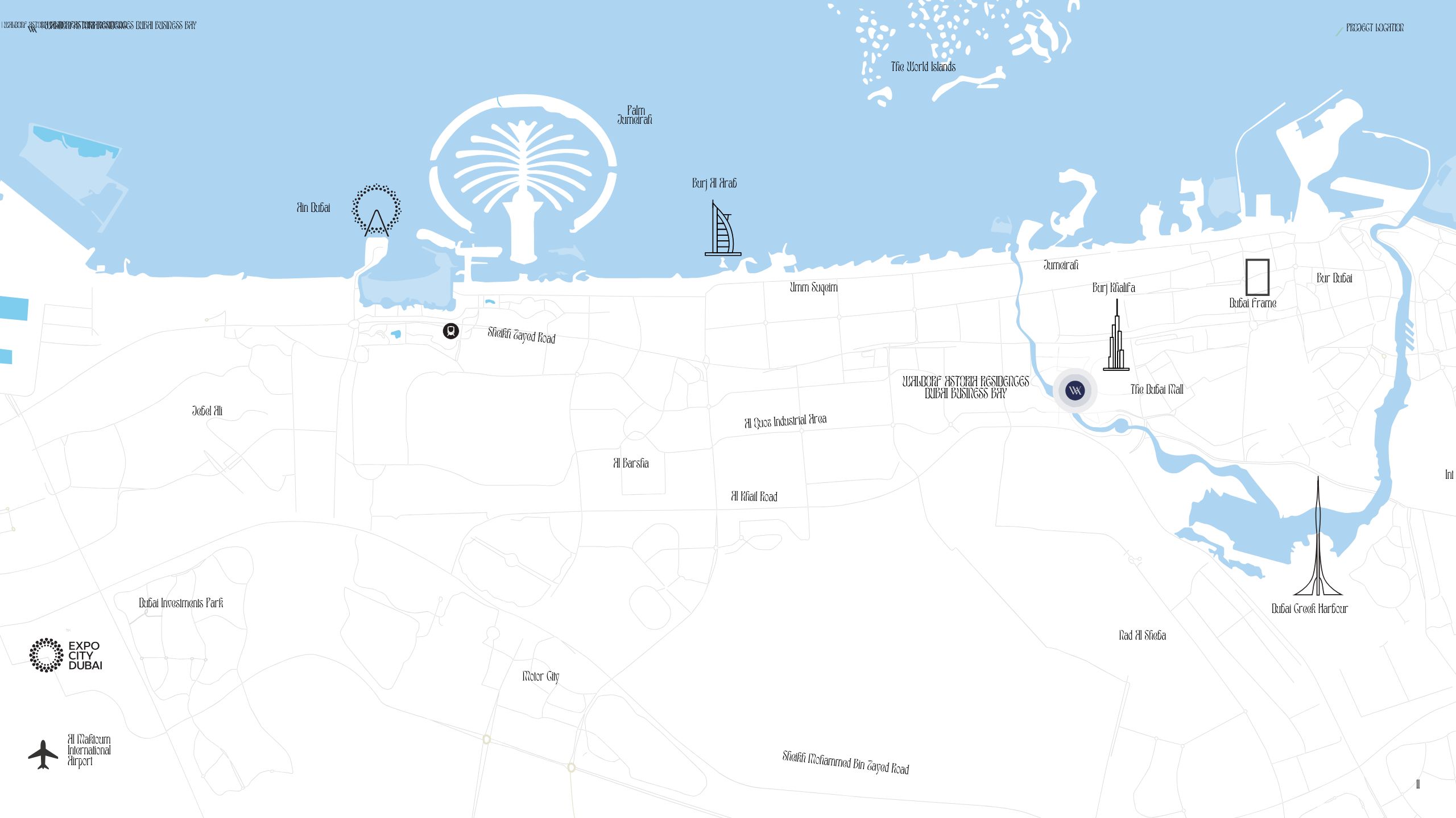 map - Immobilier Dubai