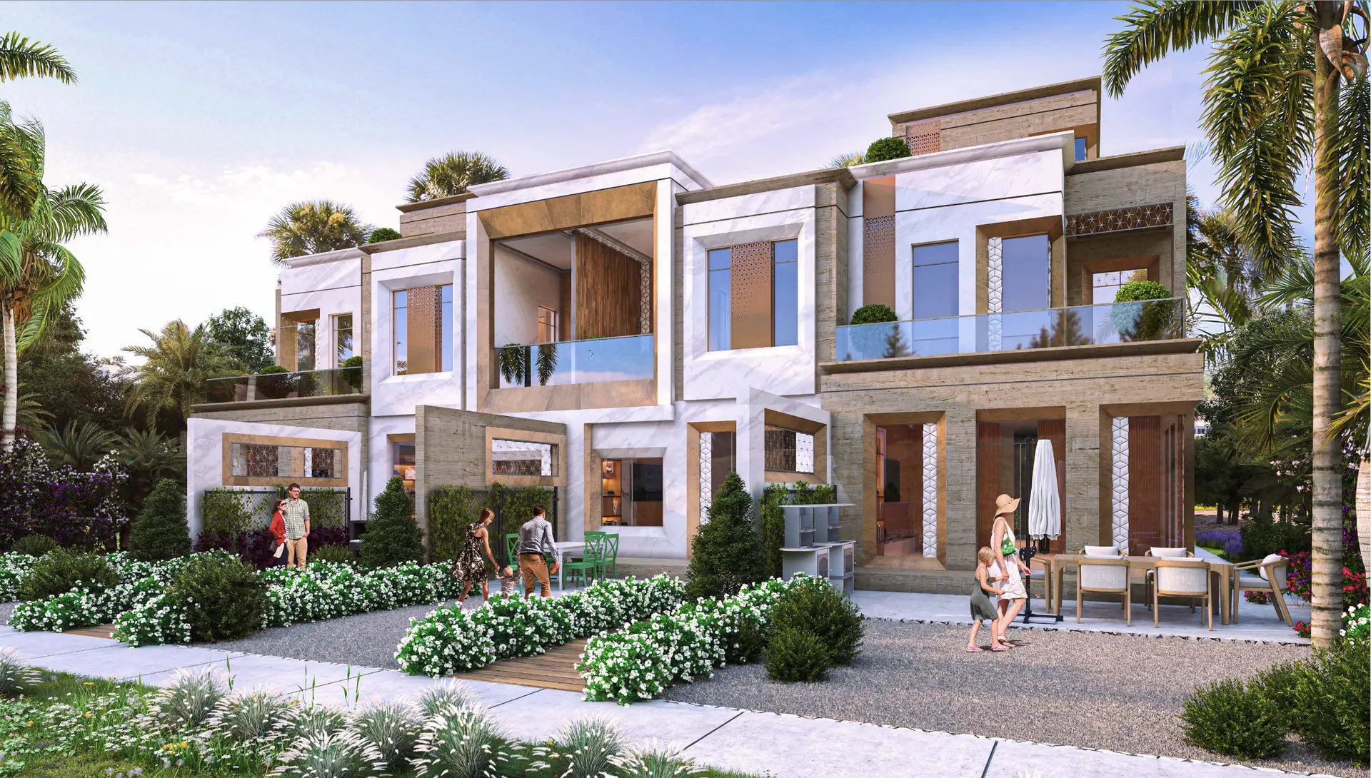 Pavillon de 4 chambres – Monte Carlo, DAMAC Lagoons – Villa Dubai (1/4)