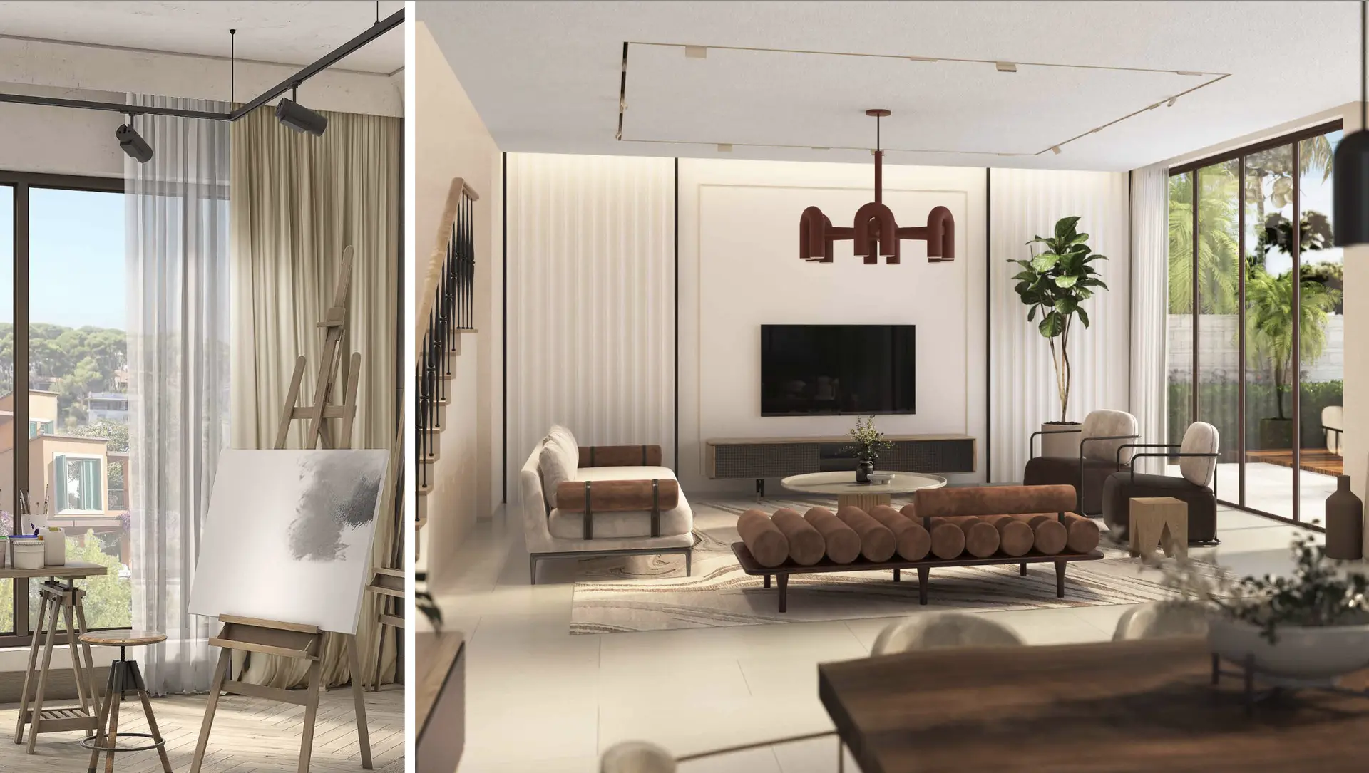 Pavillon de 4 chambres – Monte Carlo, DAMAC Lagoons – Villa Dubai (3/4)