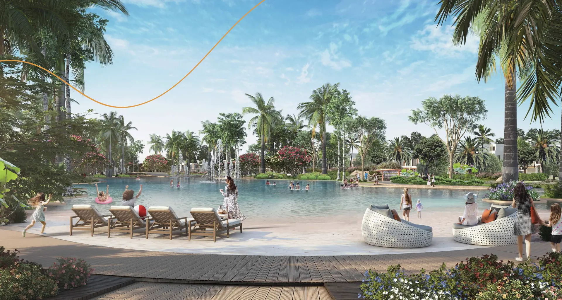 PROCHE DE LA LAGUNE | CHAMBRE DE BONNE | VUE SUR PARC – Terrain Dubai (3/5)