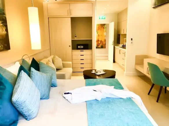 STUDIO CÔTÉ FAÇADE | VUE DÉGAGÉE | ENTIÈREMENT MEUBLÉ | PHPP – Appartement Dubai (1/10)
