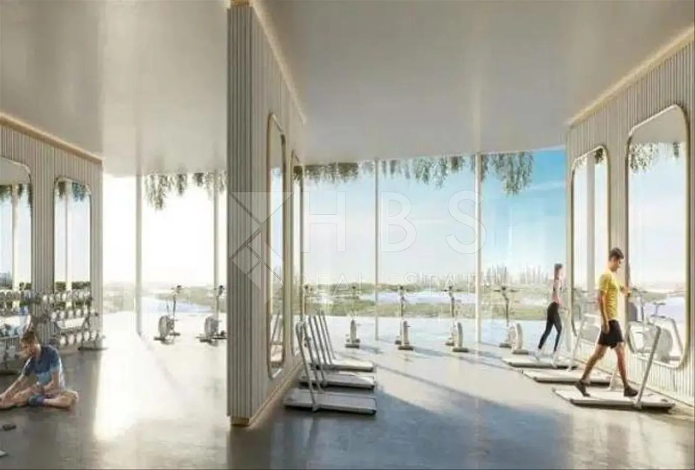 STUDIO ÉTAGE INTERMÉDIAIRE | MEILLEUR PRIX | CÔTÉ CREEK/LAGON – Appartement dubai (8/8)