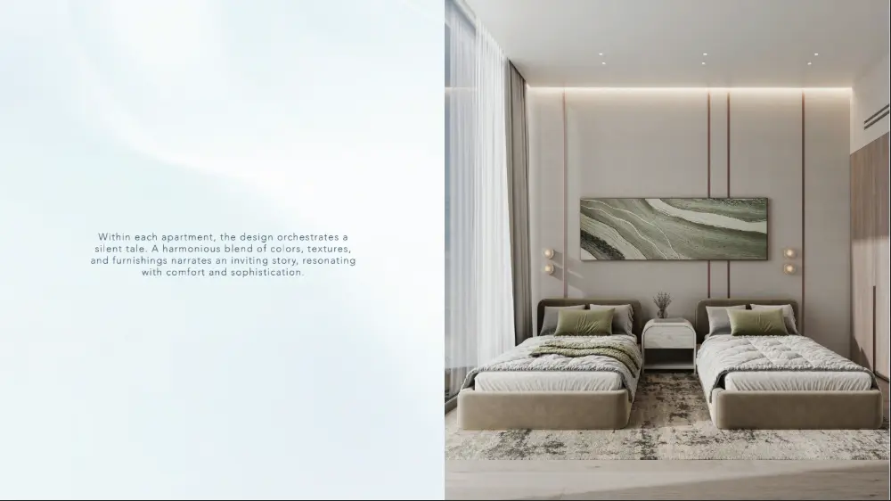 APPARTEMENT 2 CHAMBRES SPACIEUX | ENTIÈREMENT MEUBLÉ | PHPP | FINITIONS LUXUEUSES – Appartement Dubai Land (10/16)