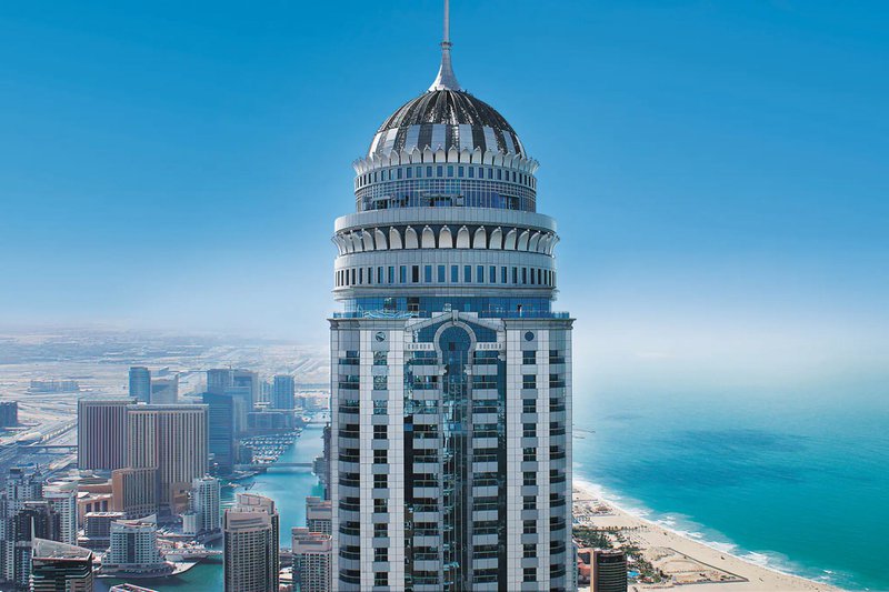 Les Bâtiments les Plus Hauts de Dubaï : Un Panorama des Gratte-Ciel Iconiques 4 - Dubai Immobilier Les Bâtiments les Plus Hauts de Dubaï: princess tower