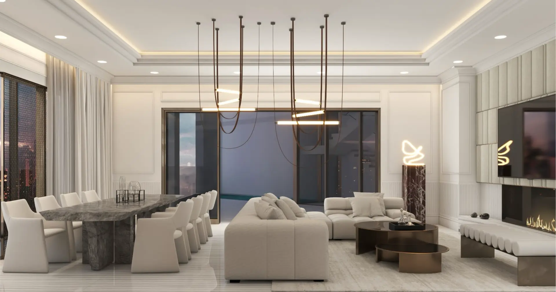 PENTHOUSE RARE DANS UNE TOUR LUXUEUSE NEUVE À BUSINESS BAY | 4 426,44 PI² – Appartement Dubai (8/11)