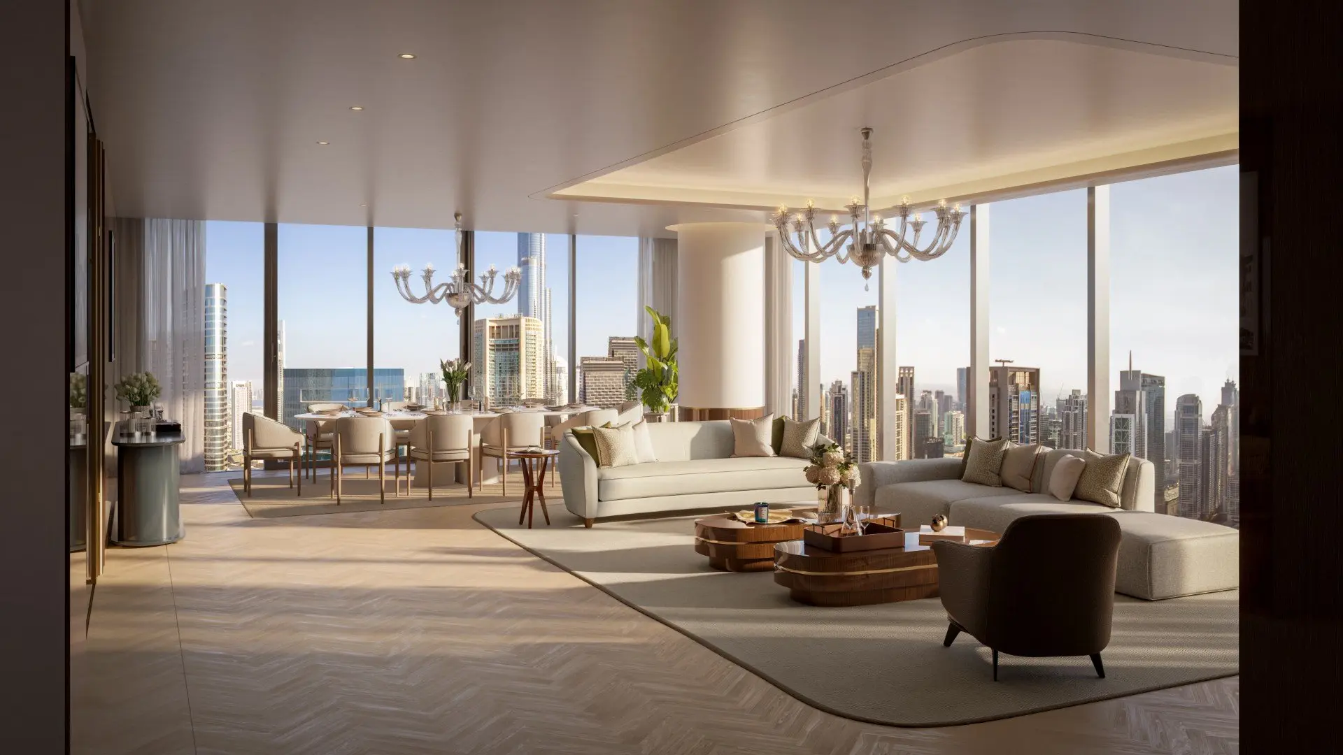 104796-Mr.-C-Residences-Downtown-4BED-Dining-1-1 Mr C Residences Downtown – Appartement Dubai (12/18)