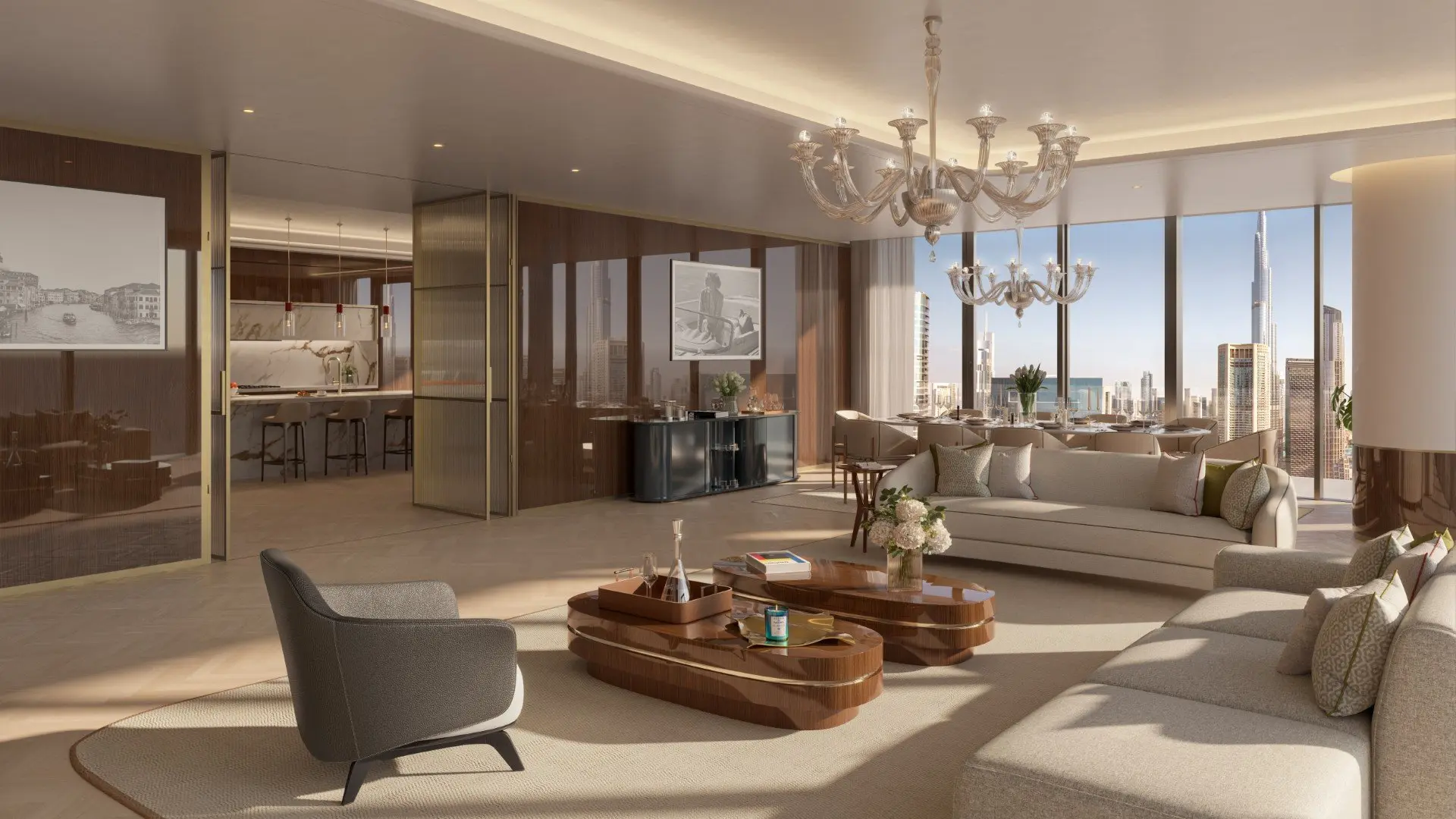 104798-Mr.-C-Residences-Downtown-4BED-Dining-Burj-Khalifa-View-1 Mr C Residences Downtown – Appartement Dubai (14/18)